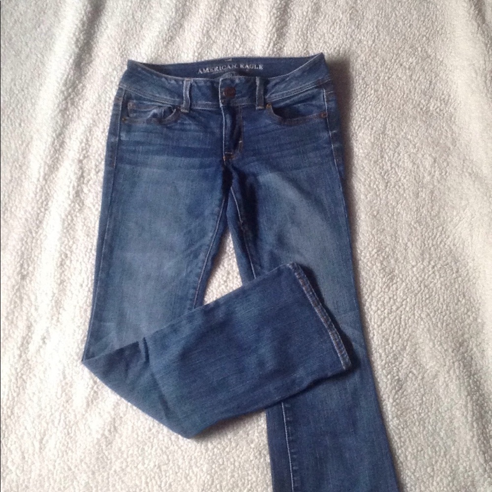 American Eagle kick boot denim jeans